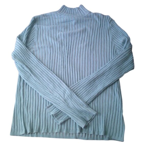 Silk High Neck Turtleneck Sweater Size XL New w/tags - Picture 5 of 8